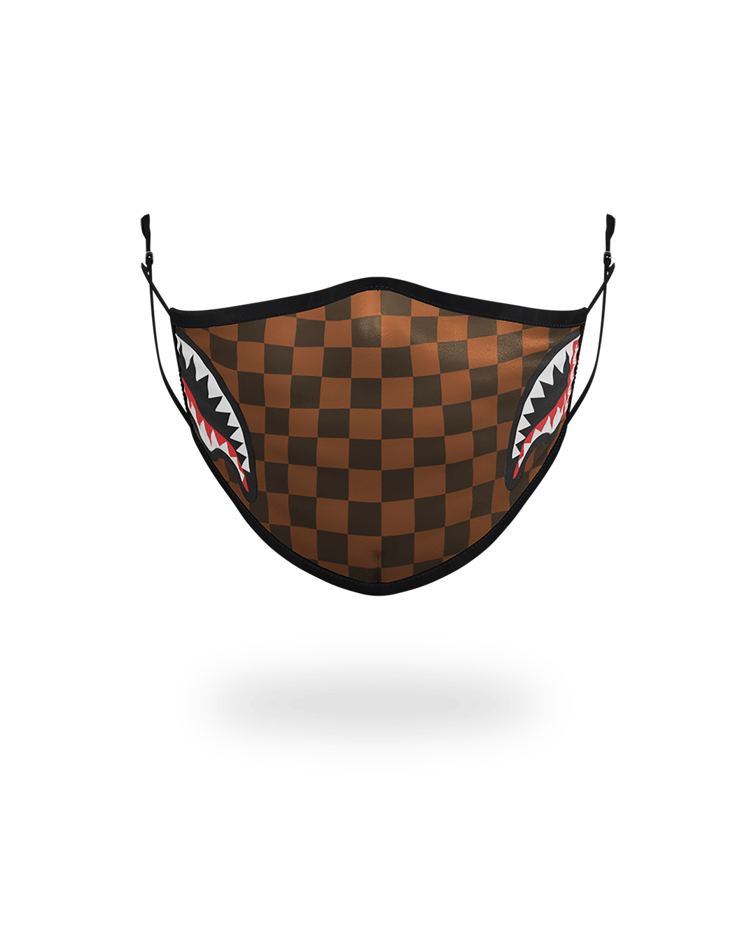 ADULT SHARKS IN PARIS SIDE SHARK FORM-FITTING FACE MASK