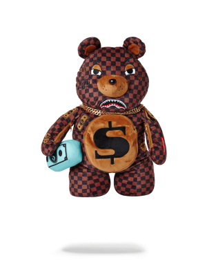 PARIS BEAR TEDDY BEAR BACKPACK