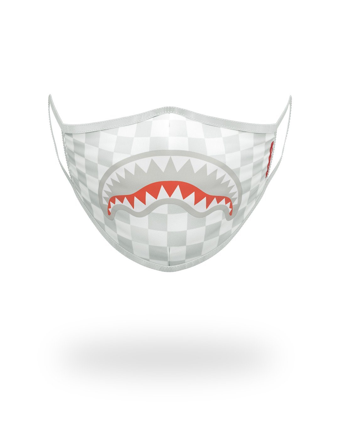 SHARKS IN PARIS WHITE FORM-FITTING MASK