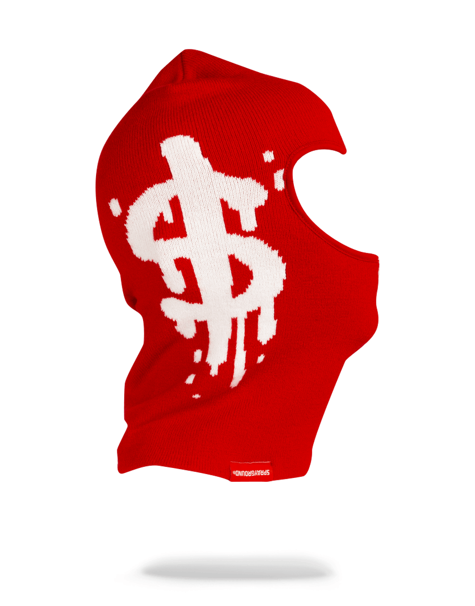 MONEY DRIP SKI MASK RED - Image 2