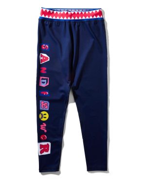 YOGA DRIP TIGHTS NAVY
