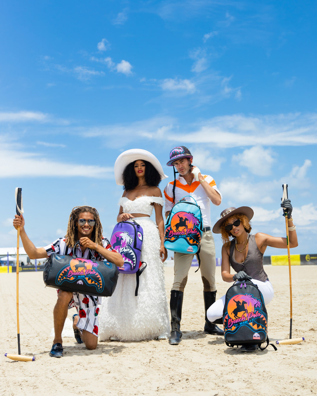 MIAMI BEACH POLO COLLAB DUFFLE BLACK - Image 6