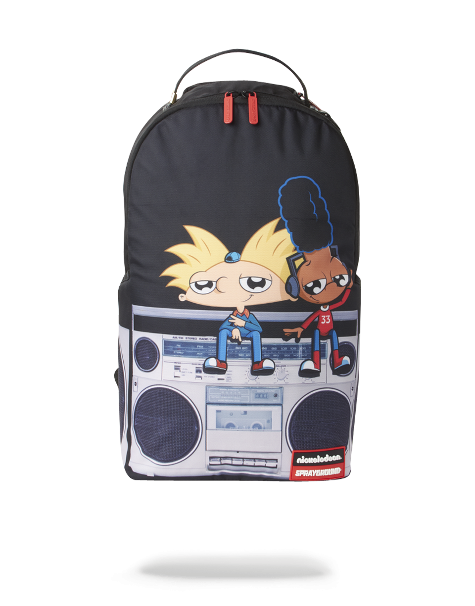 HEY ARNOLD ANIME ON STEREO BACKPACK