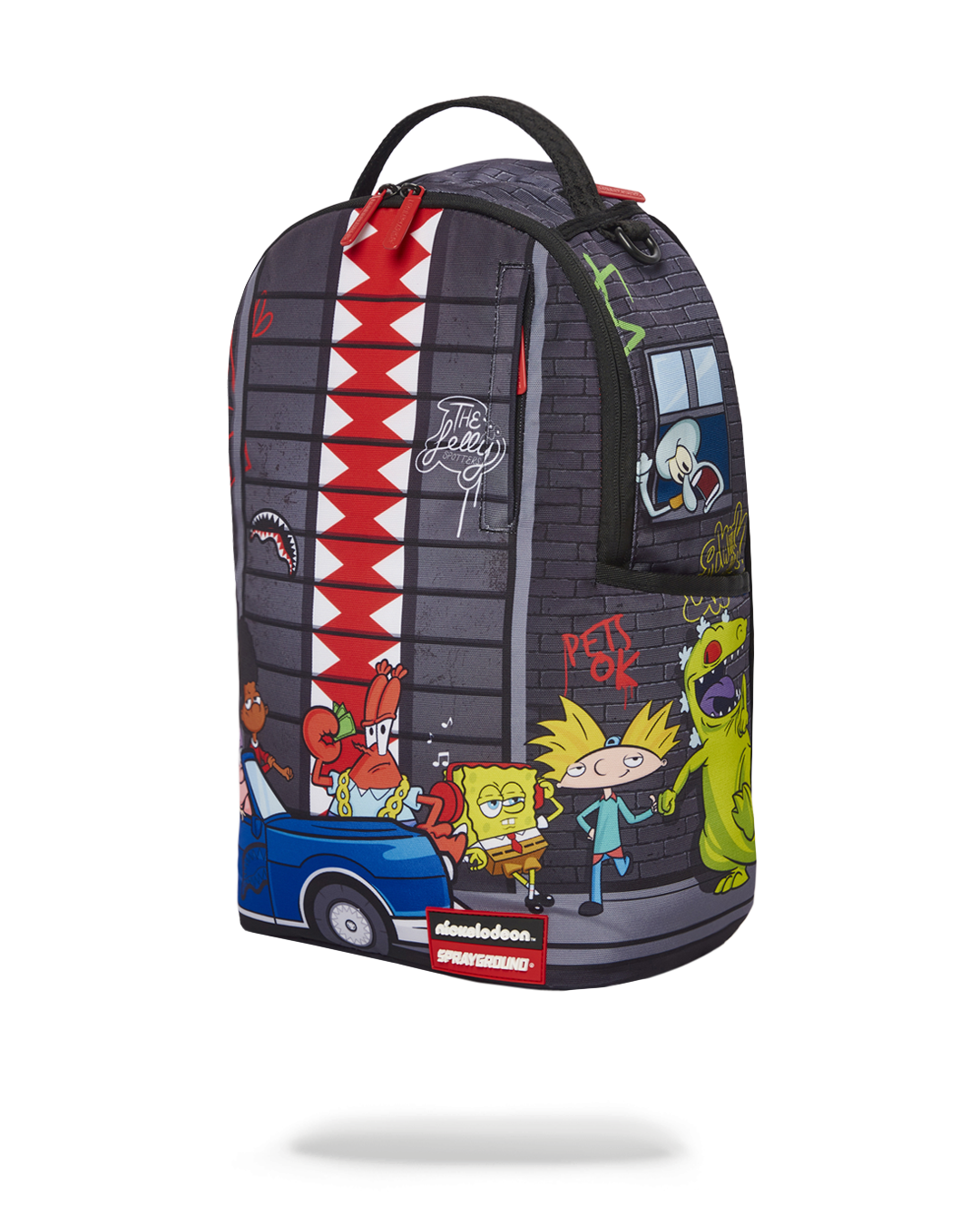 90s NICK VERTICAL SHARK BACKPACK DLXR - Image 2