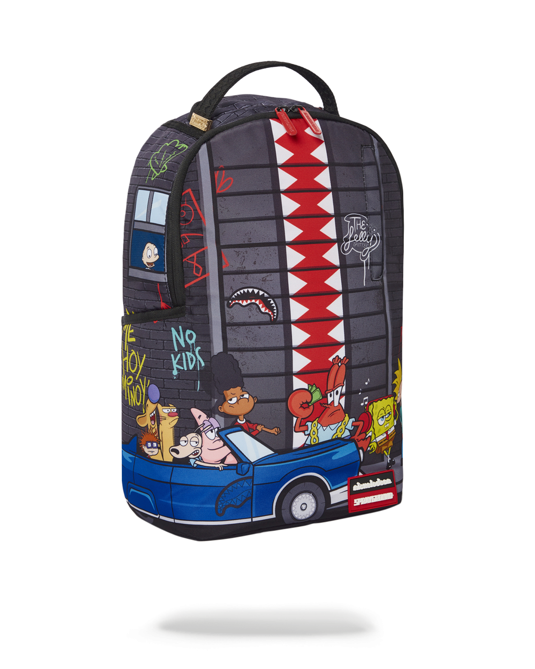 90s NICK VERTICAL SHARK BACKPACK DLXR - Image 4