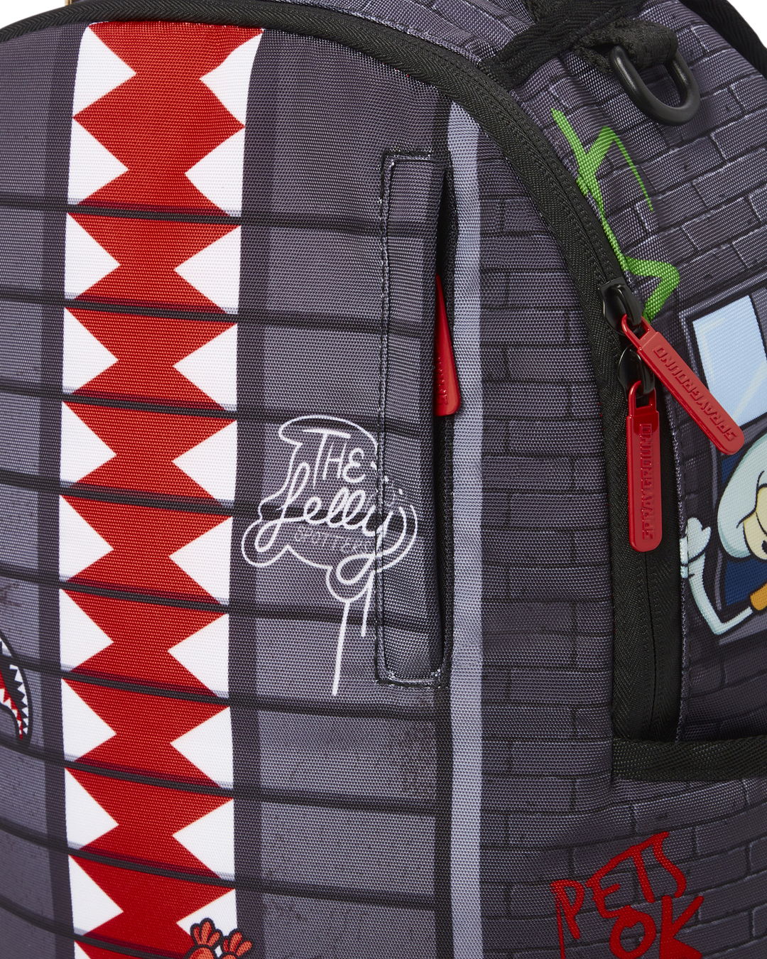 90s NICK VERTICAL SHARK BACKPACK DLXR - Image 6