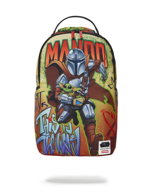 STAR WARS MANDO ON THE RUN BACKPACK DLXR