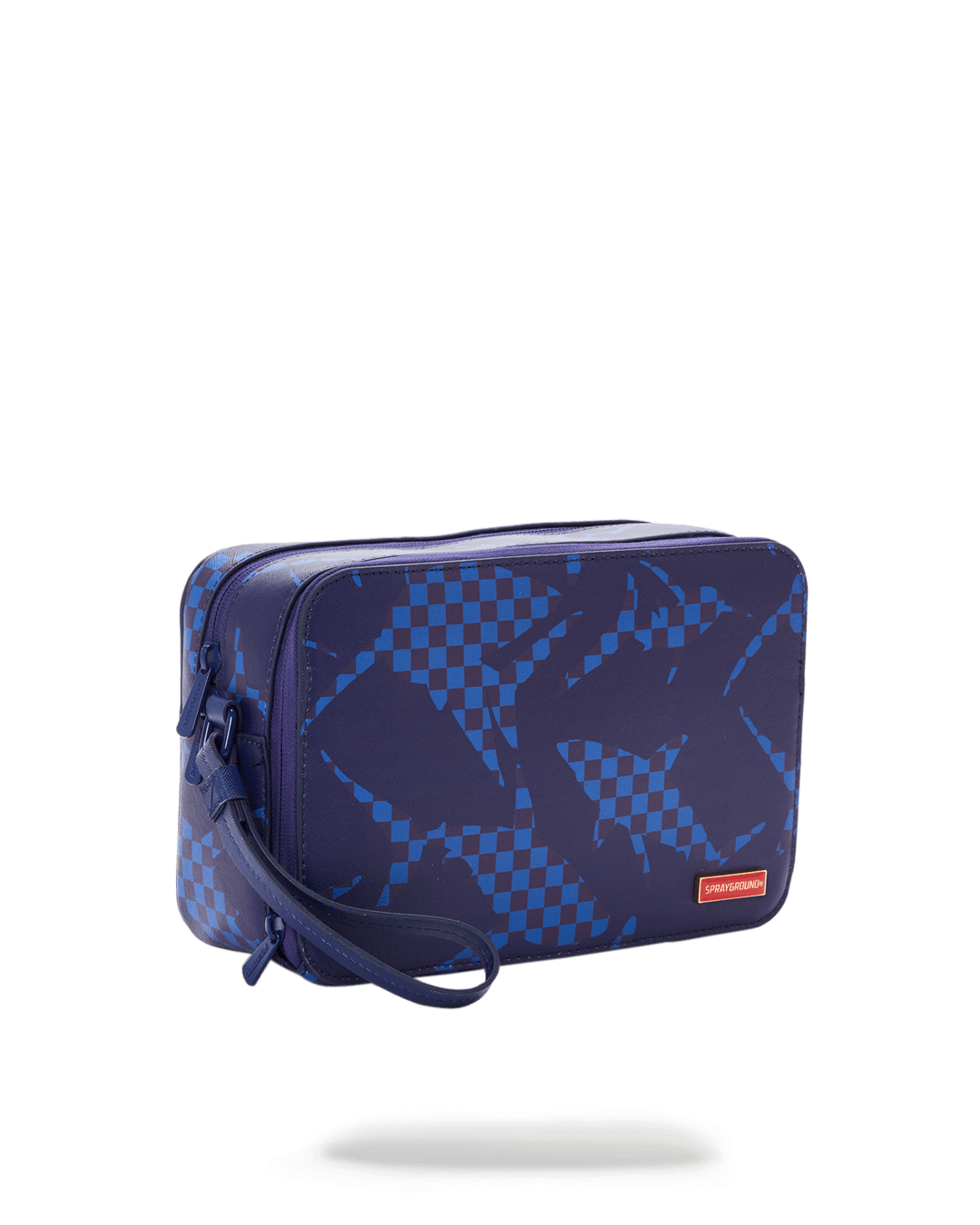 SHARK CHECK BLUE TOILETRY - Image 3