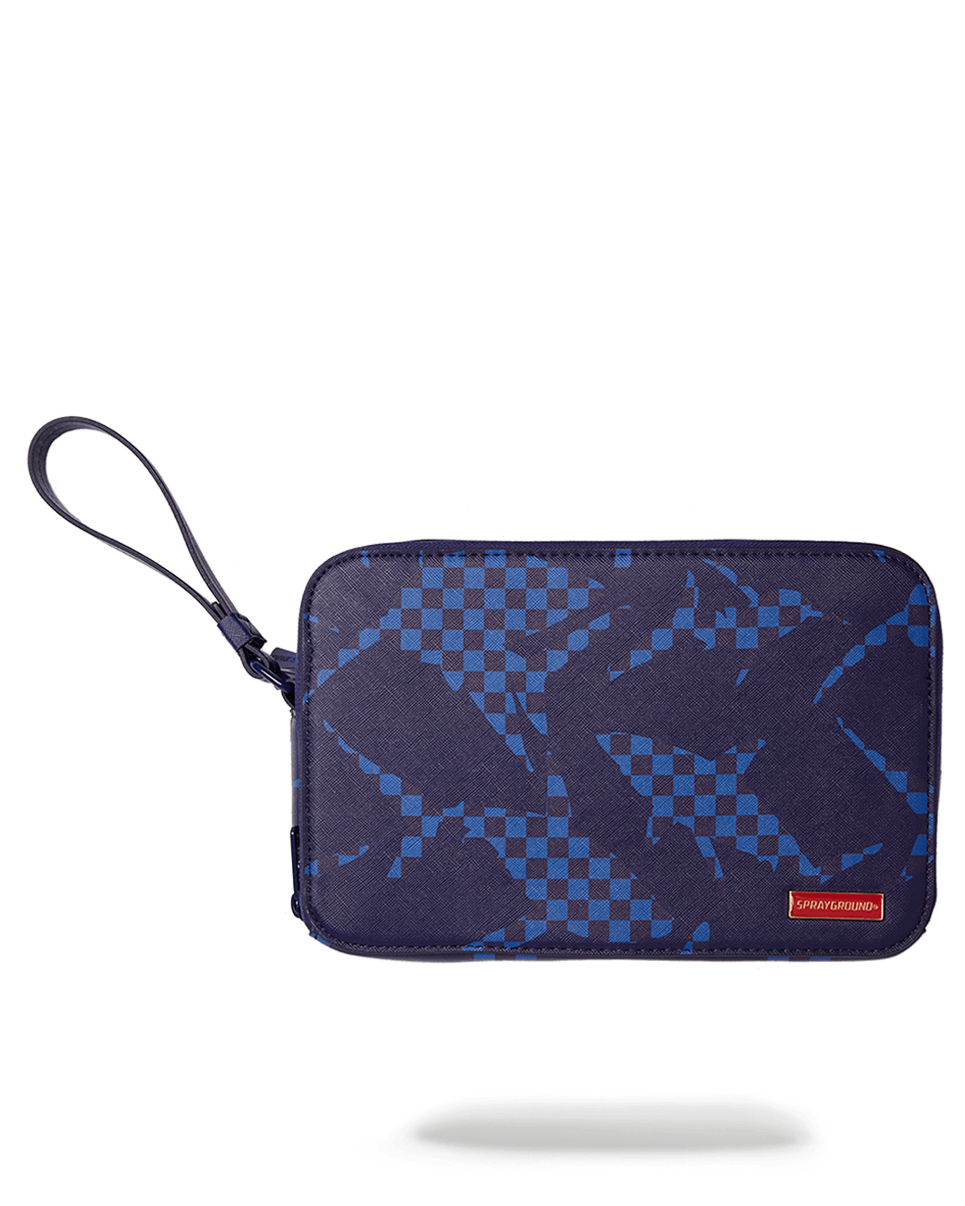 SHARK CHECK BLUE TOILETRY - Image 5