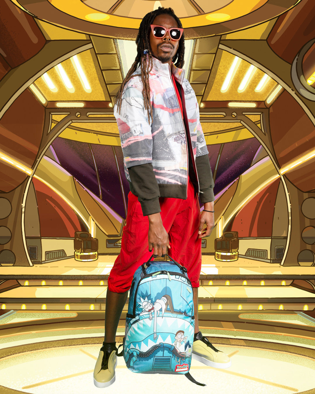 RICK MORTY NAPSACK BACKPACK DLXR - Image 2