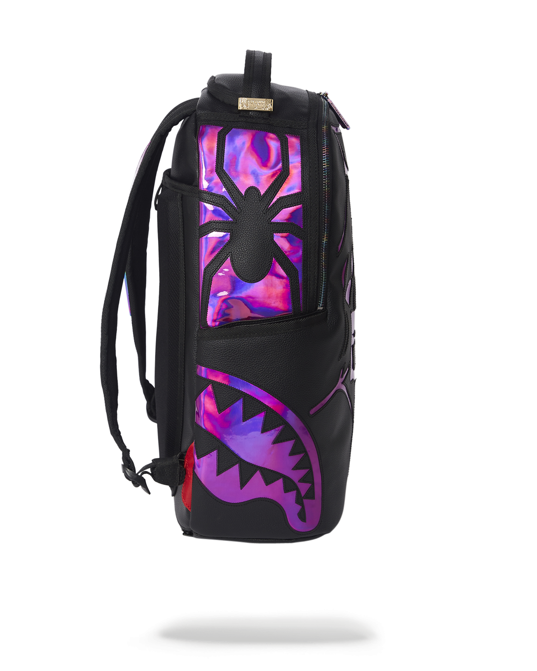 CAZZU IRIDESCENT CUT SEW SPIDER SKULL SHARK BACKPACK DLXV - Image 5