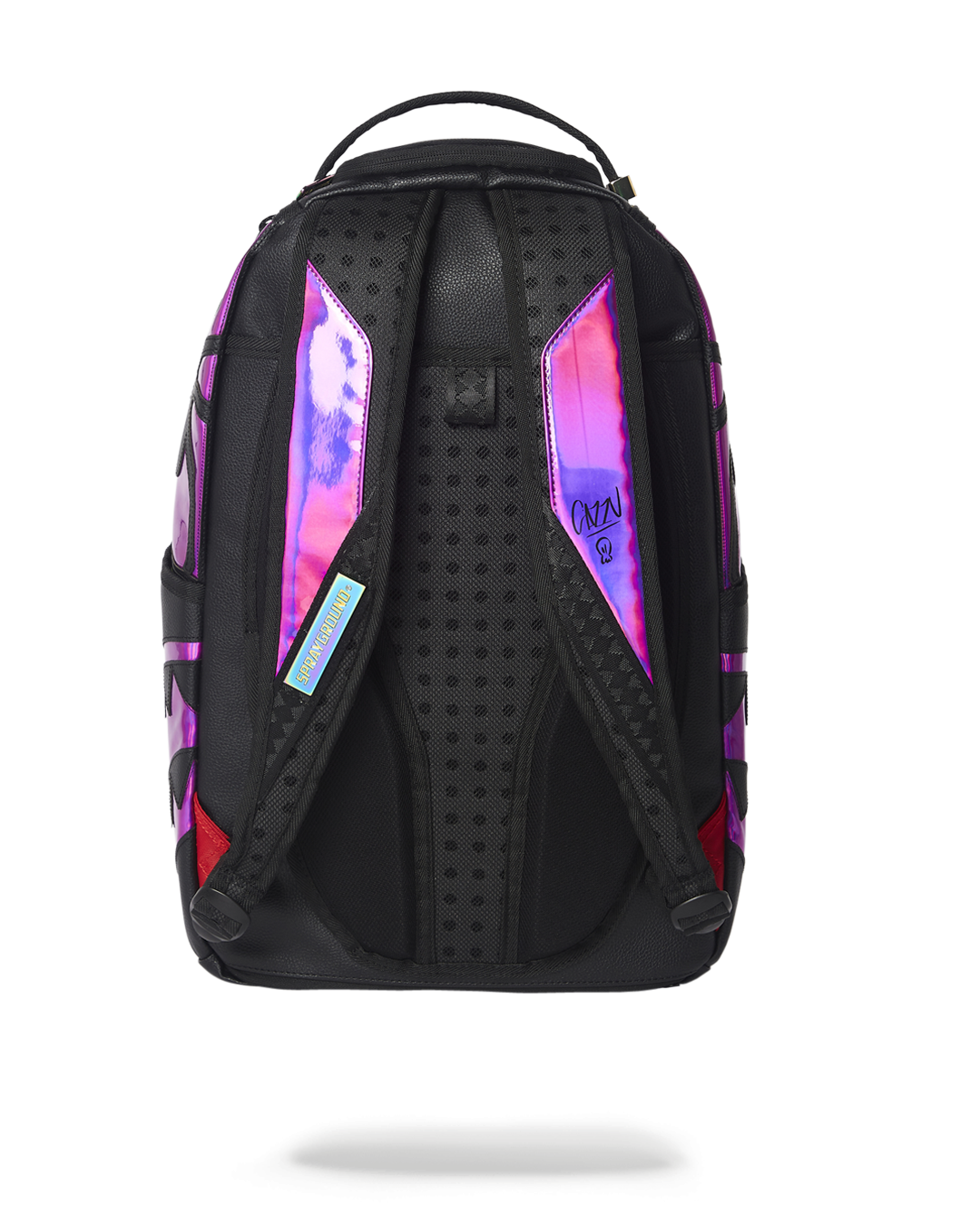 CAZZU IRIDESCENT CUT SEW SPIDER SKULL SHARK BACKPACK DLXV - Image 9