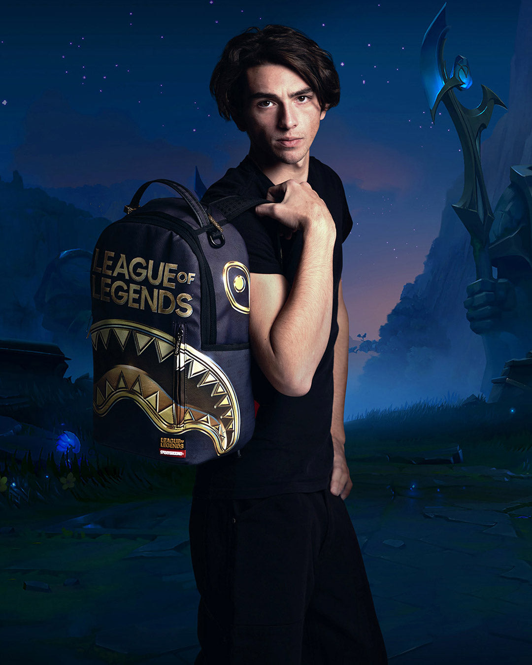 LEAGUE OF LEGENDS SHARK BACKPACK DLXV - Image 2