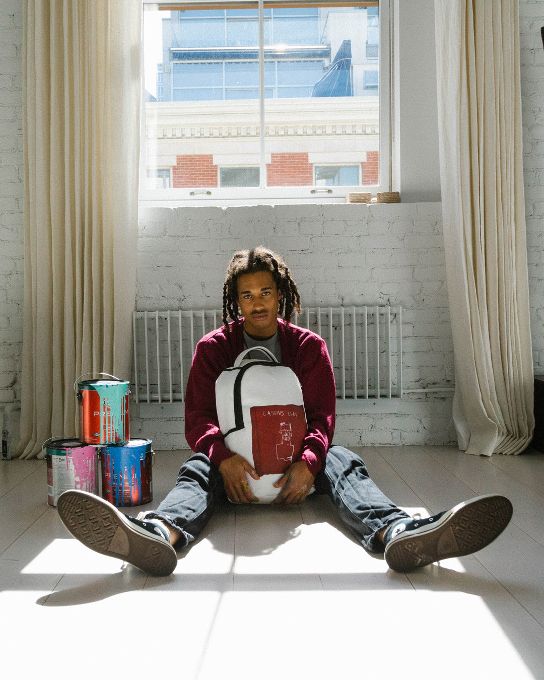 OFFICIAL BASQUIAT THE LEGEND 1982 BACKPACK DLXV - Image 4