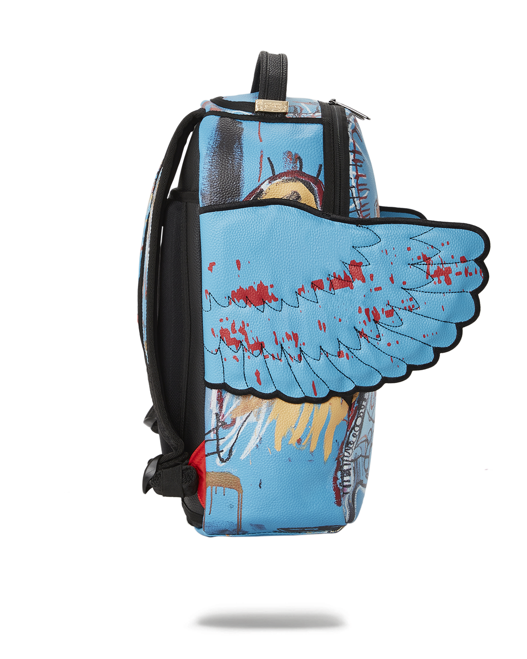 OFFICIAL BASQUIAT UNTITLED FALLEN ANGEL 1981 WING BACKPACK DLXV - Image 5