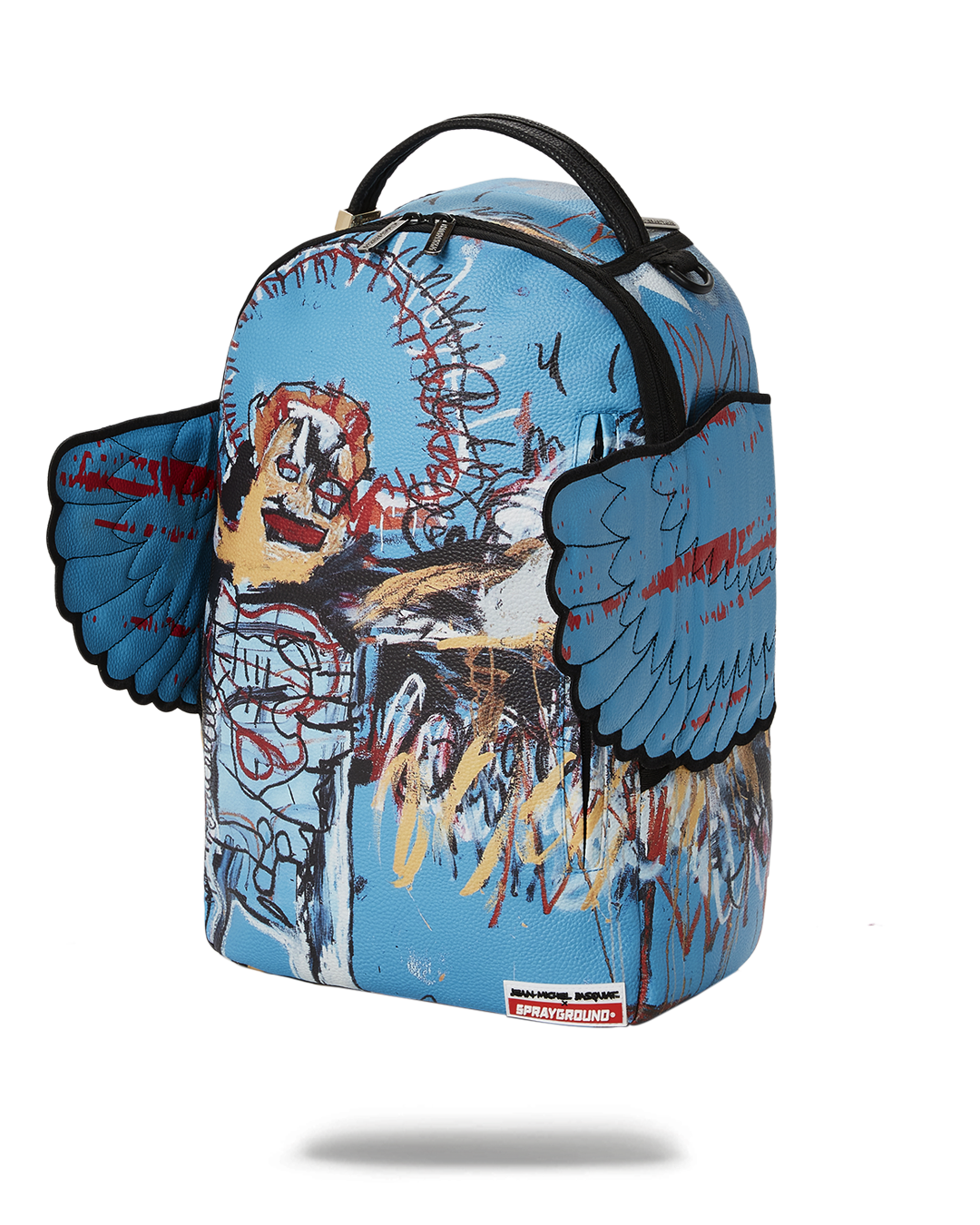 OFFICIAL BASQUIAT UNTITLED FALLEN ANGEL 1981 WING BACKPACK DLXV - Image 7