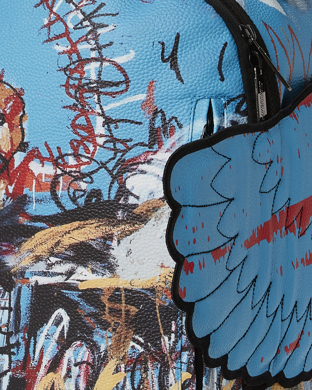 OFFICIAL BASQUIAT UNTITLED FALLEN ANGEL 1981 WING BACKPACK DLXV - Image 10