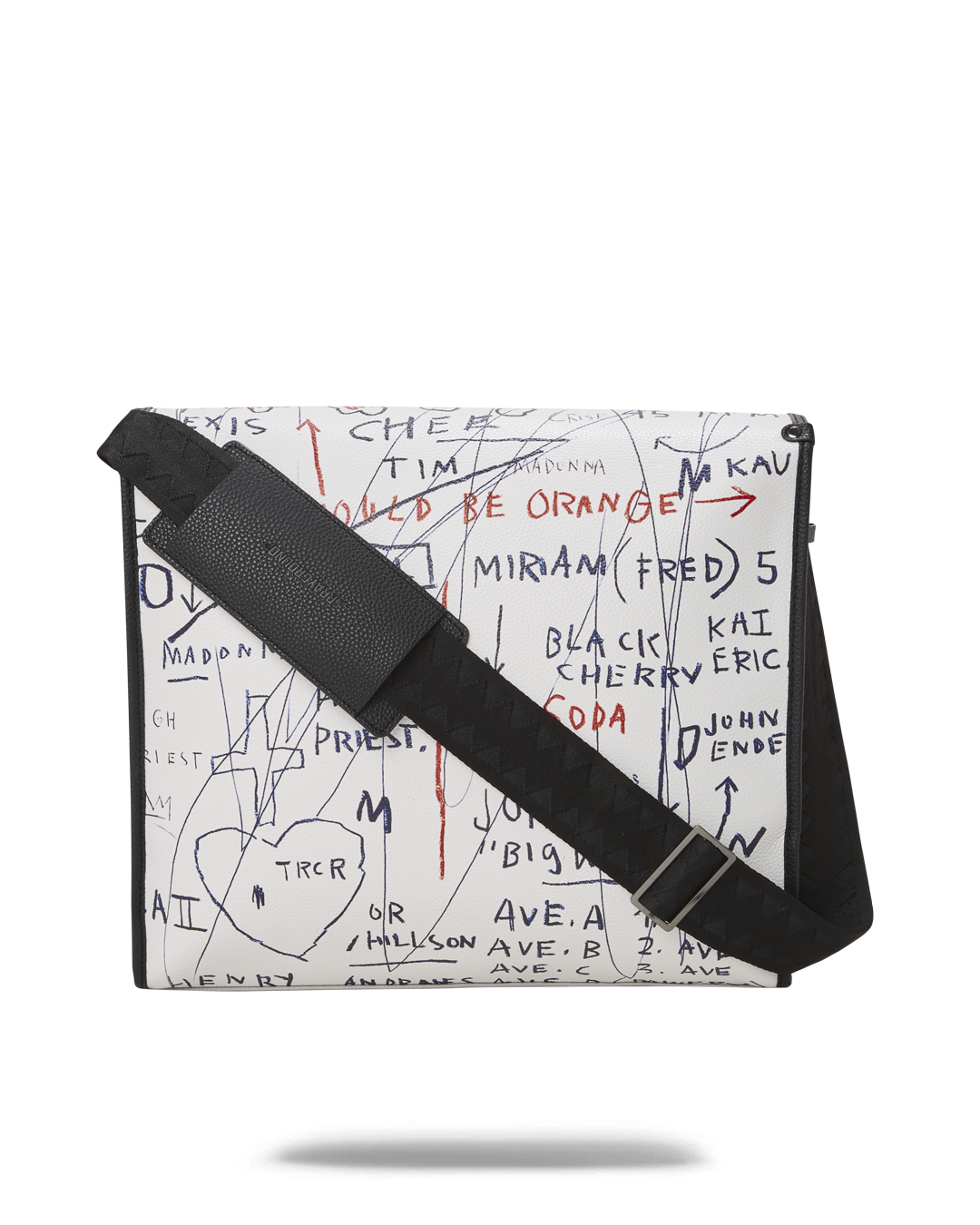 OFFICIAL BASQUIAT UNTITLED CHEESE POPCORN 1983 SLING MESSENGER - Image 5