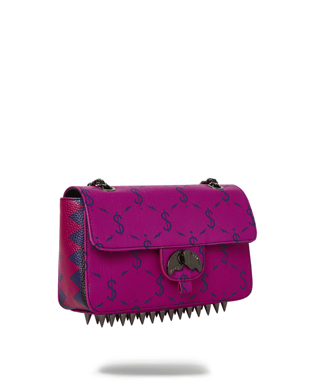 NAPDRAGON GOLD CHAIN SHARK HANDBAG - Image 3
