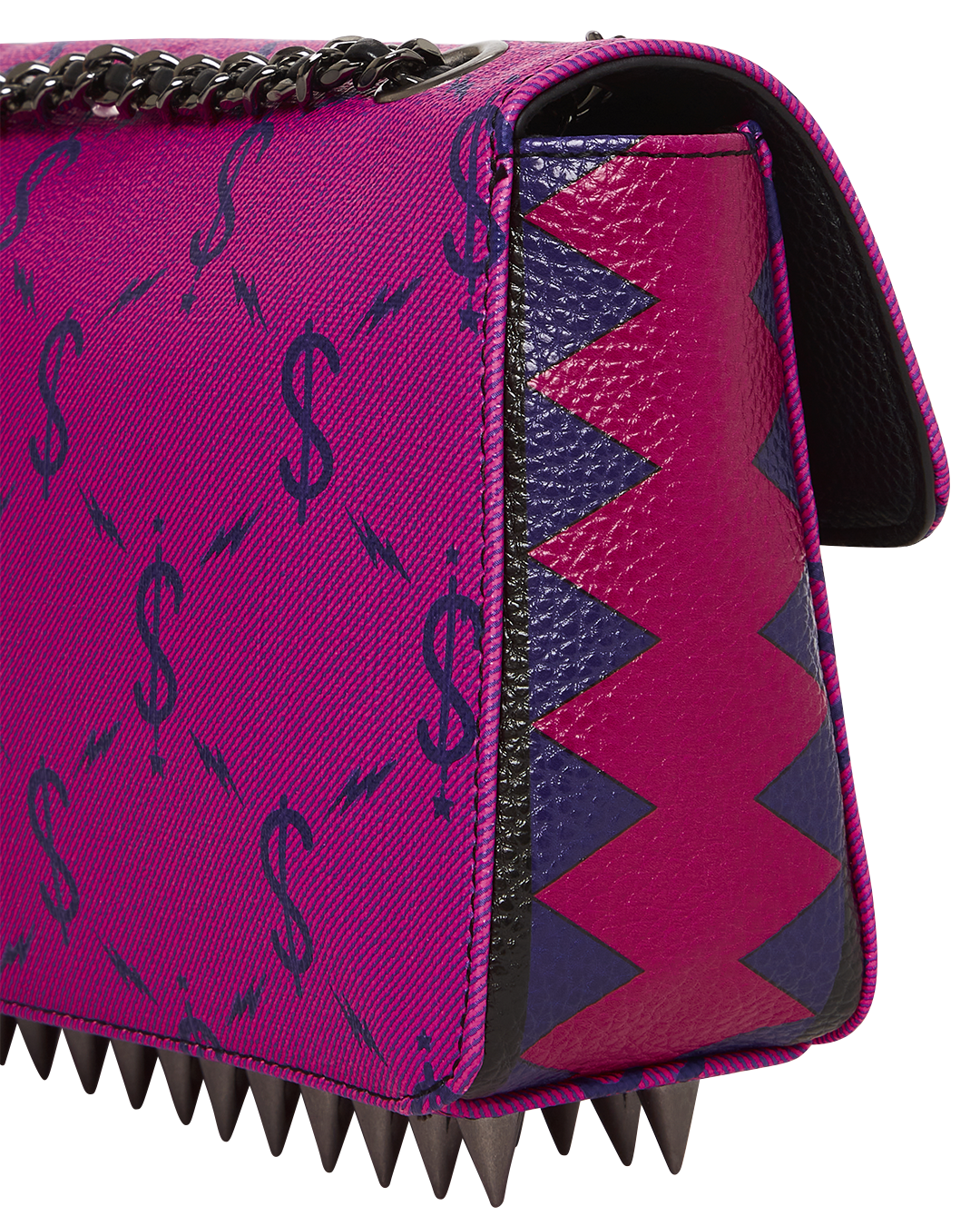 NAPDRAGON GOLD CHAIN SHARK HANDBAG - Image 11