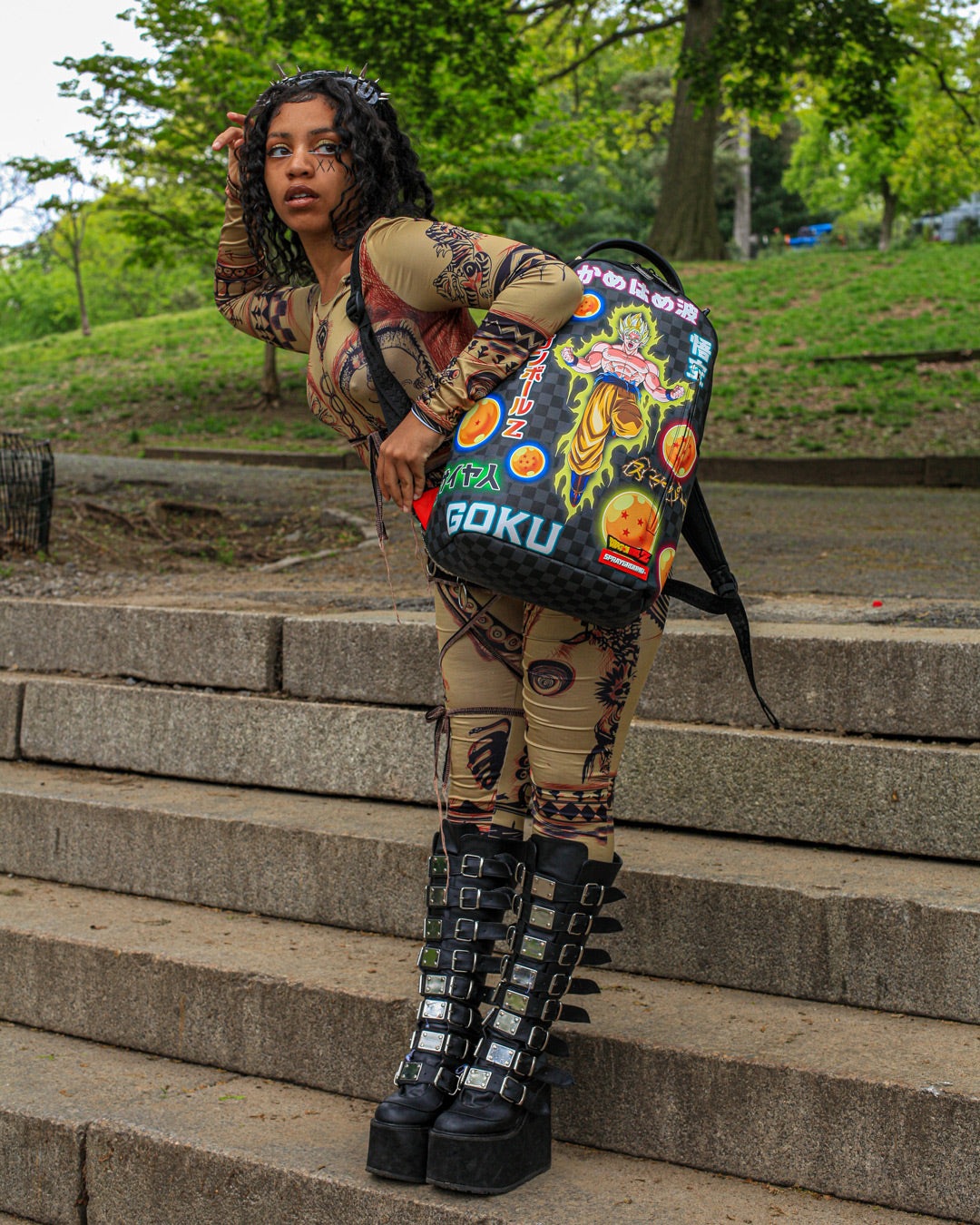 DRAGON BALL Z NEON TRIP BACKPACK DLXV - Image 4