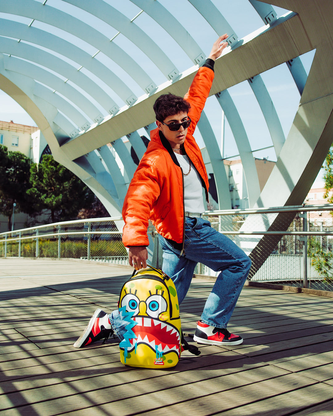 SPONGEBOB SHARKBITE BACKPACK DLXV - Image 4