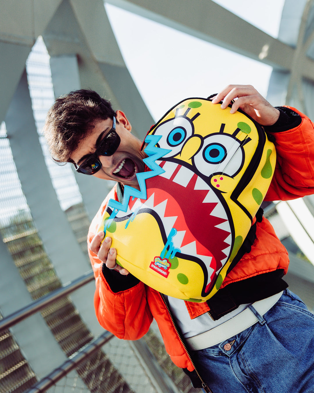 SPONGEBOB SHARKBITE BACKPACK DLXV - Image 8