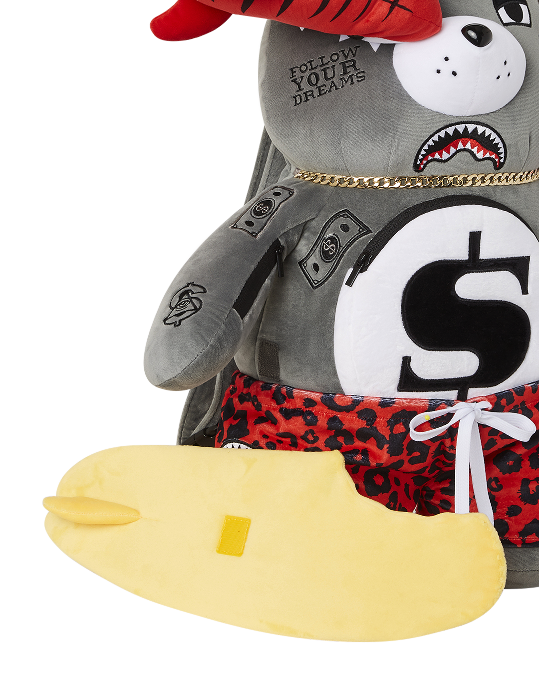 SHARK FRIENDS MONEYBEAR TEDDYBEAR BACKPACK - Image 14