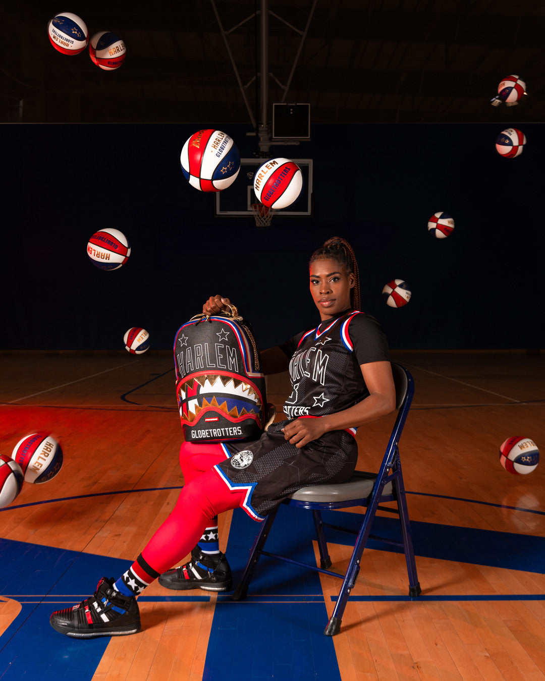 HARLEM GLOBETROTTERS CLASSIC BACKPACK DLXV - Image 8
