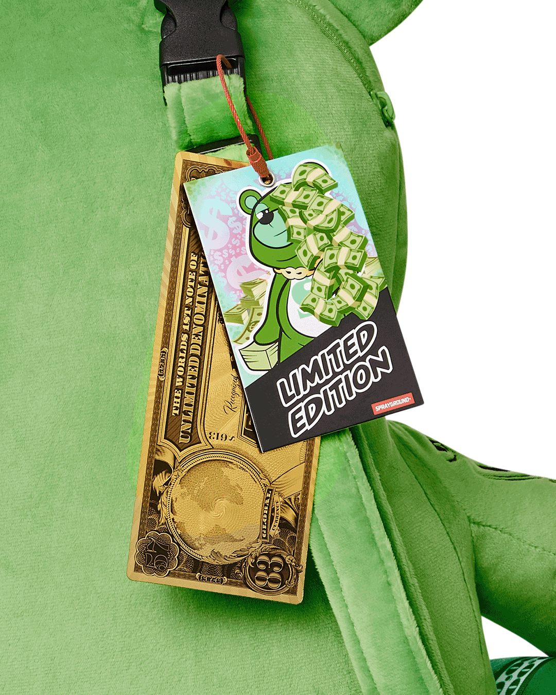 MONEYBEAR ZILLIONS TEDDYBEAR BACKPACK - Image 15