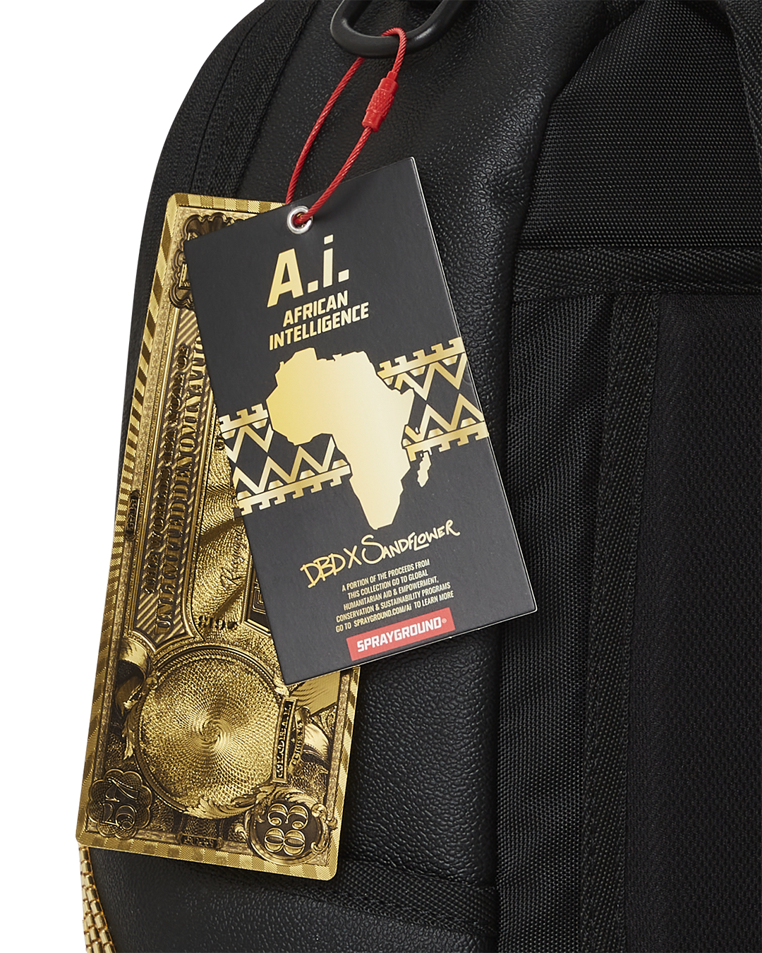 AI8 AFRICAN INTELLIGENCE GUILDED LEOPARD BACKPACK DLXV - Image 12