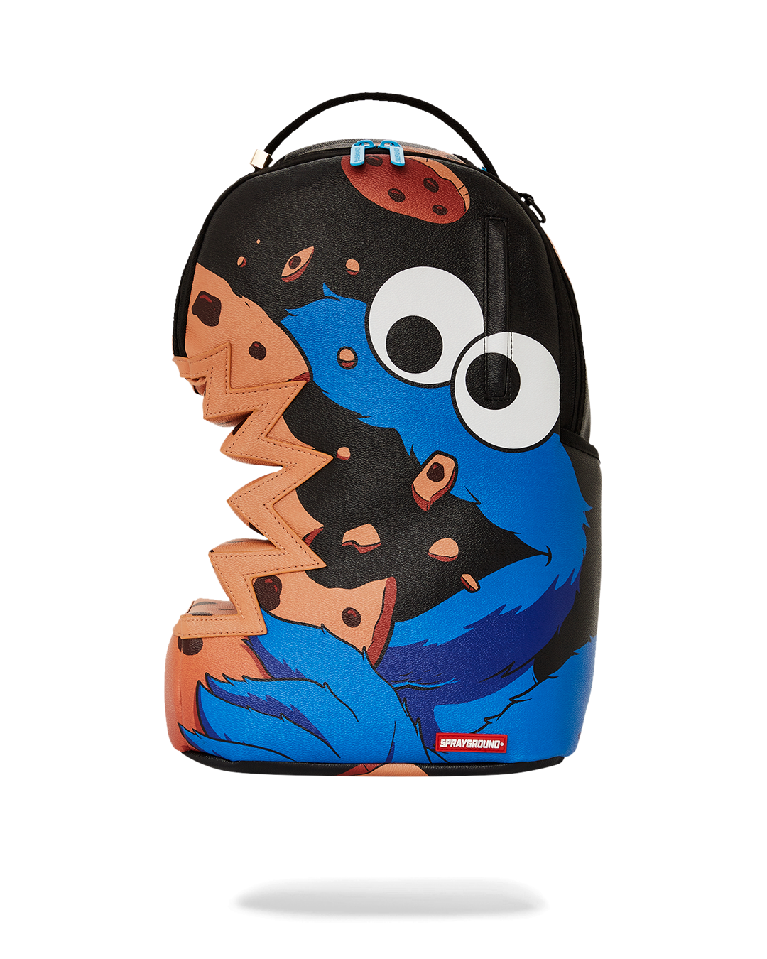 COOKIE MONSTER COOKIE SHARKBITE BACKPACK DLXV
