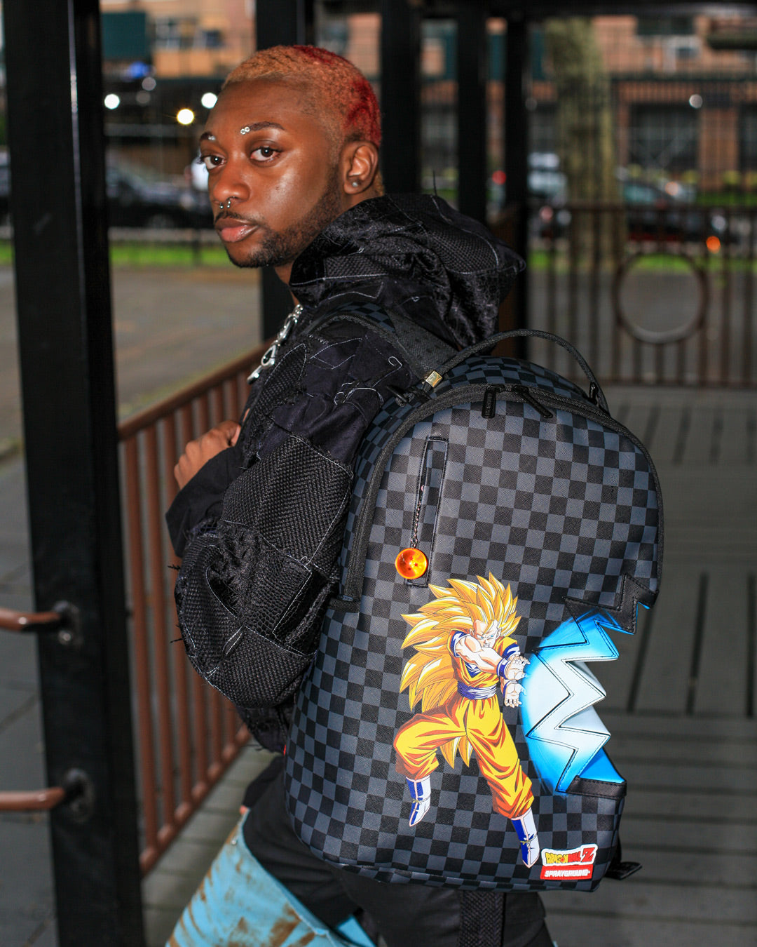 DRAGON BALL Z KAMEHAMEHA SHARK BITE BACKPACK DLXV - Image 2