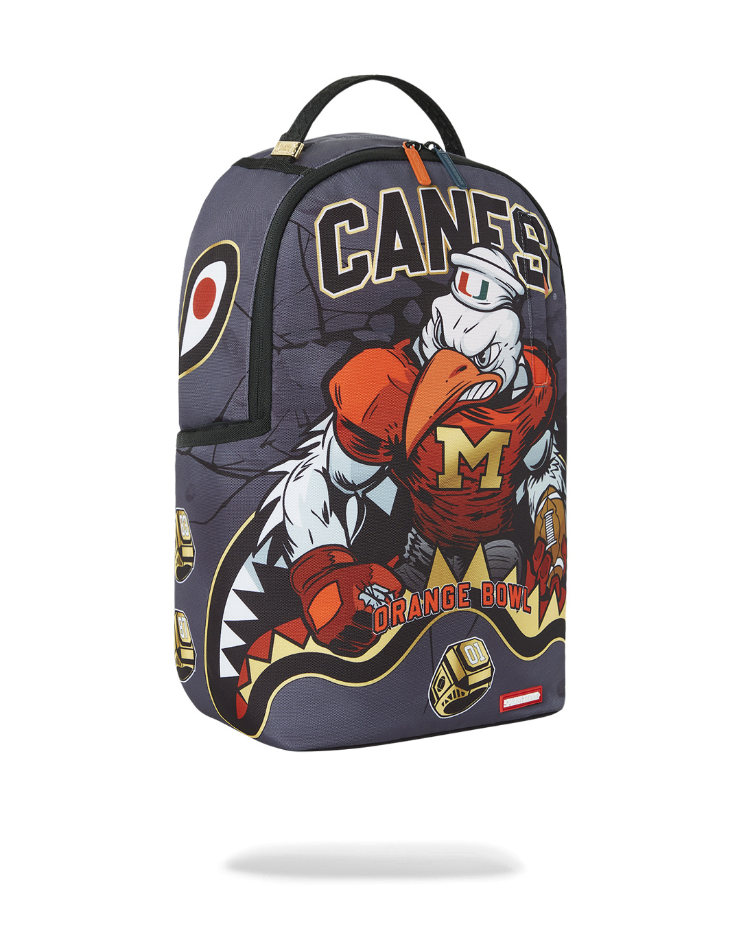 CANES MUSCLE UNIVERSITY OF MIAMI BACKPACK WITH WARREN SAPP - Image 3