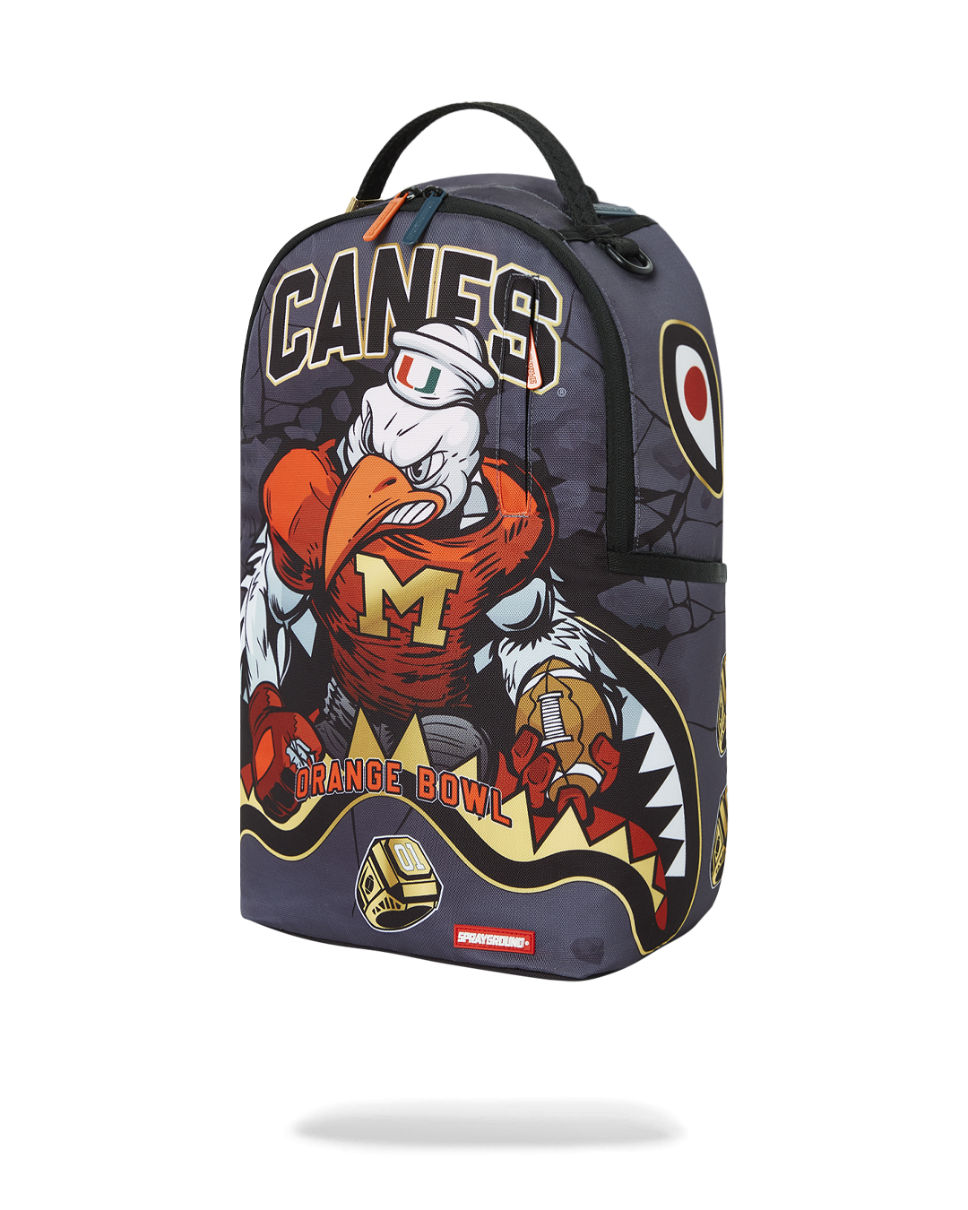 CANES MUSCLE UNIVERSITY OF MIAMI BACKPACK WITH WARREN SAPP - Image 7