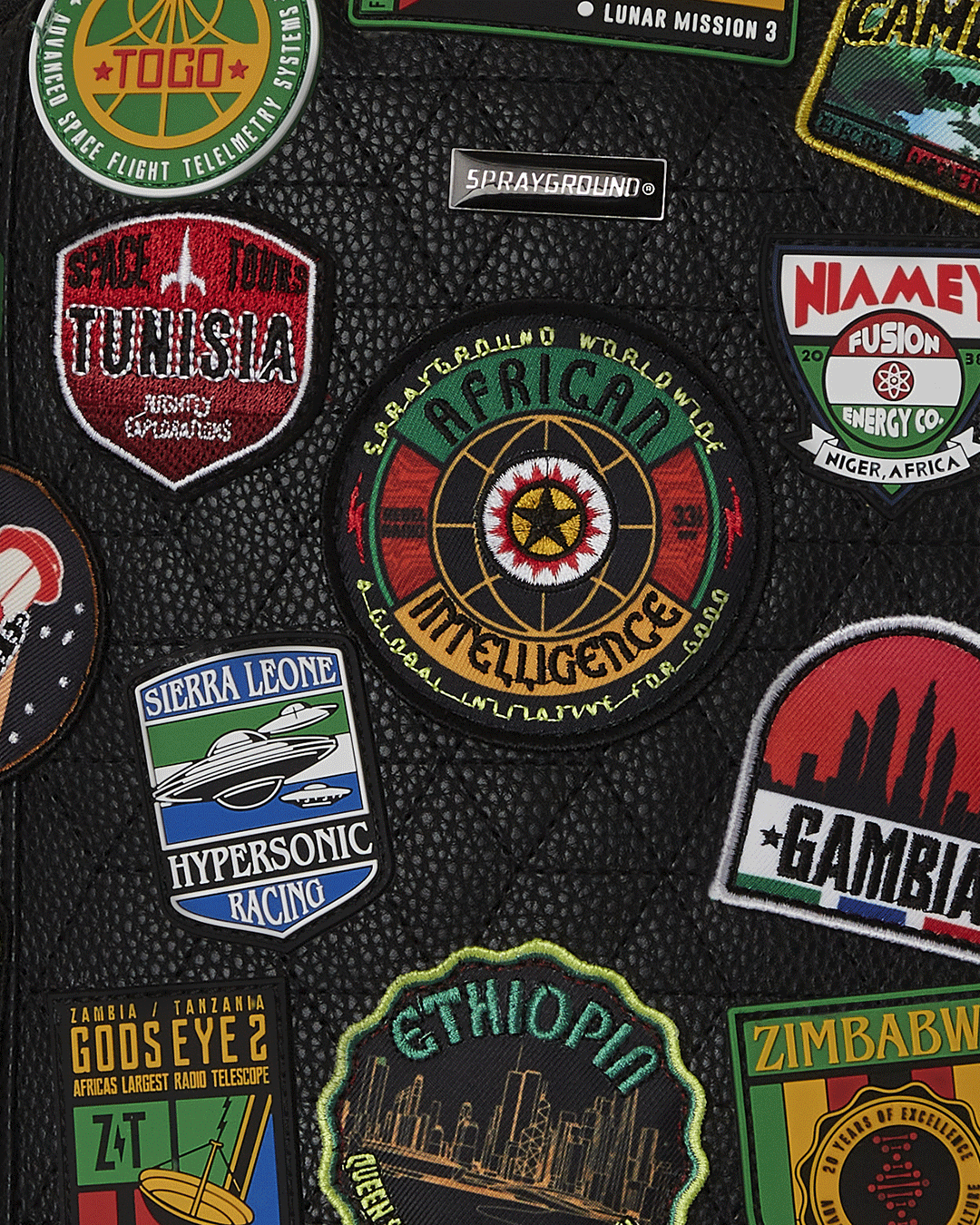 AI THE 54 PATCHES OF AFRICA CARGO BACKPACK - Image 13