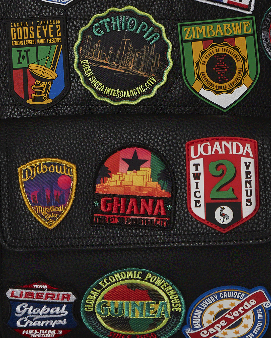 AI THE 54 PATCHES OF AFRICA CARGO BACKPACK - Image 12