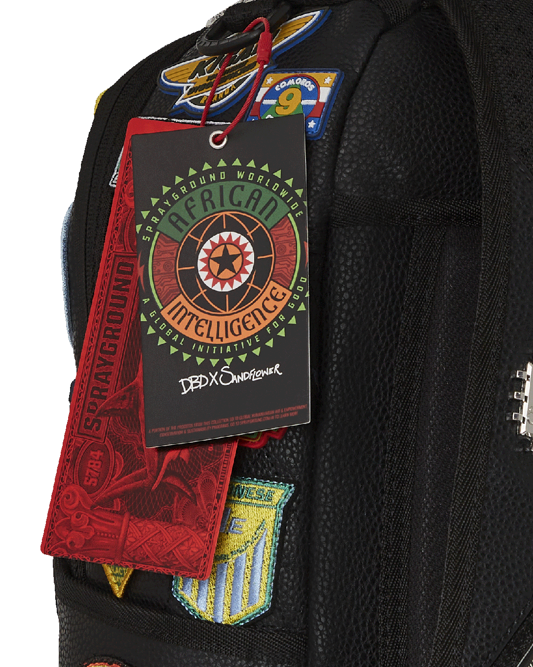 AI THE 54 PATCHES OF AFRICA CARGO BACKPACK - Image 15