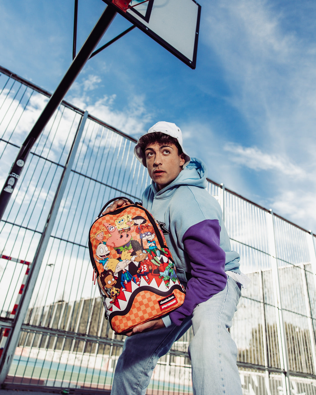 NICKELODEON SHARK FEAST BACKPACK DLXV - Image 2