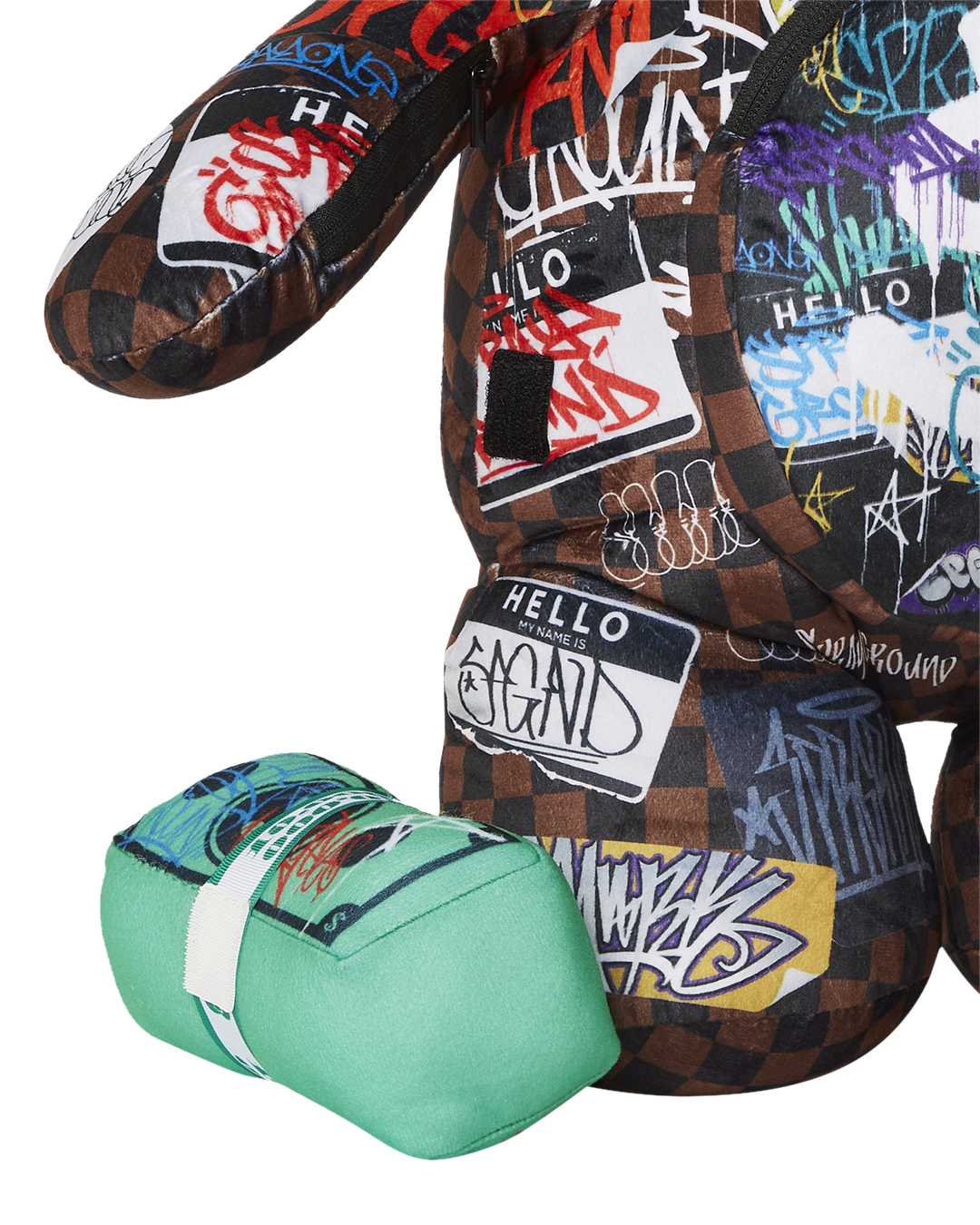 SHARKS IN PARIS THE RIZZ MONEYBEAR TEDDYBEAR BACKPACK - Image 11