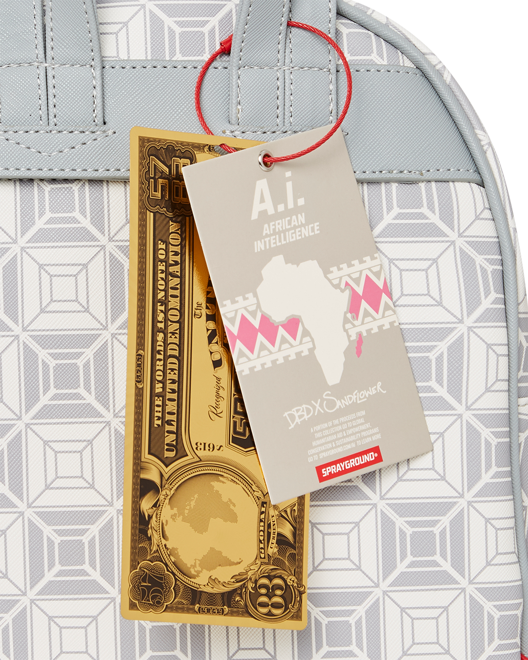 AI8 AFRICAN INTELLIGENCE BOOKED BUSY SAVAGE BACKPACK - Image 12