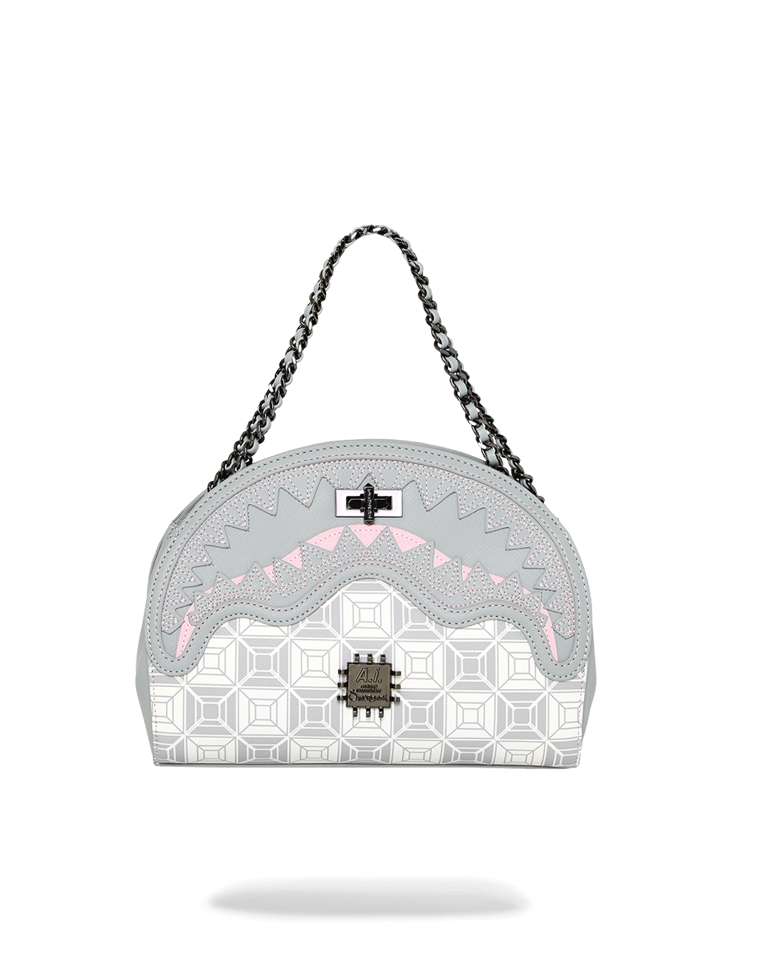 AI8 AFRICAN INTELLIGENCE BOOKED BUSY SHARK HANDBAG - Image 3