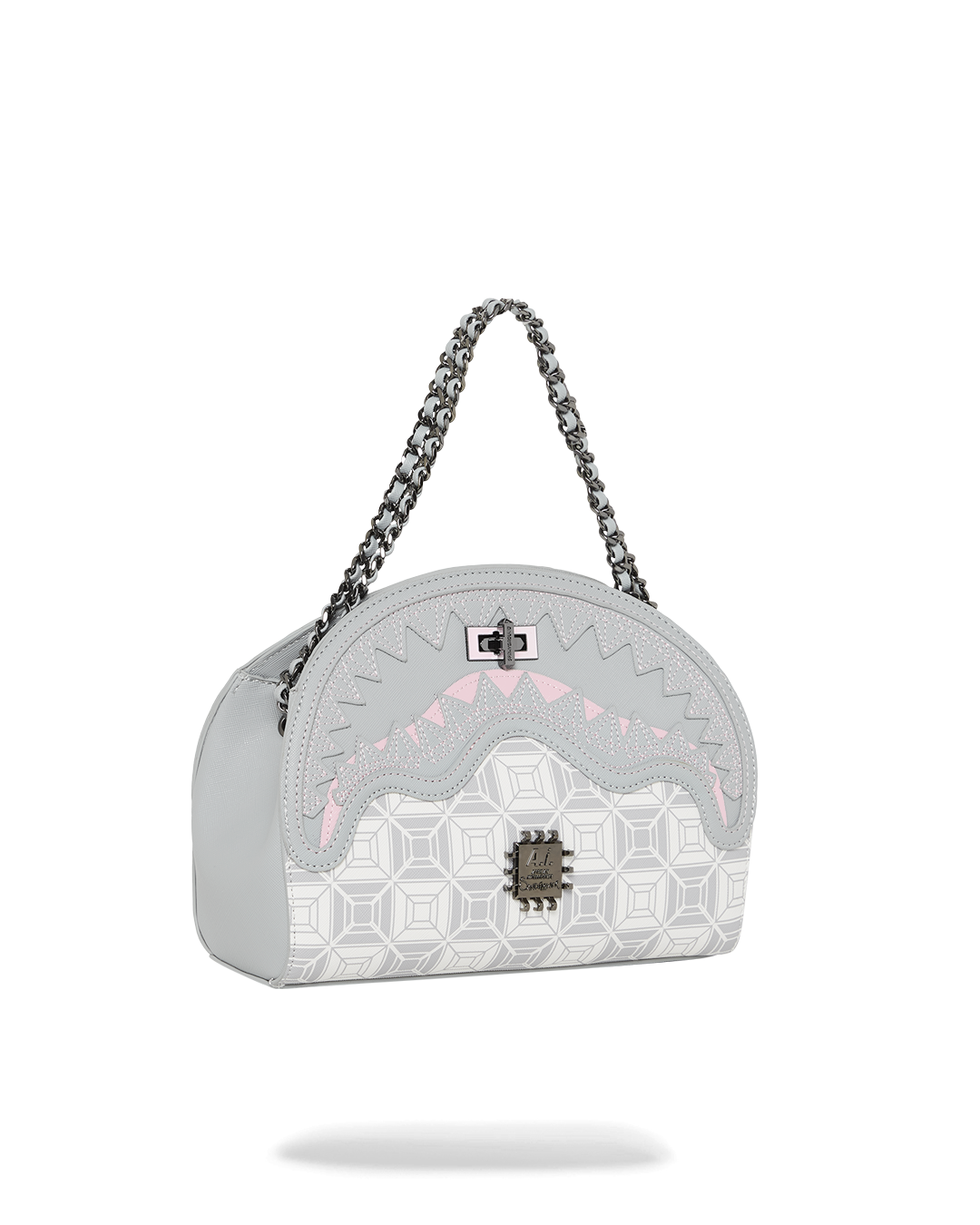 AI8 AFRICAN INTELLIGENCE BOOKED BUSY SHARK HANDBAG - Image 5