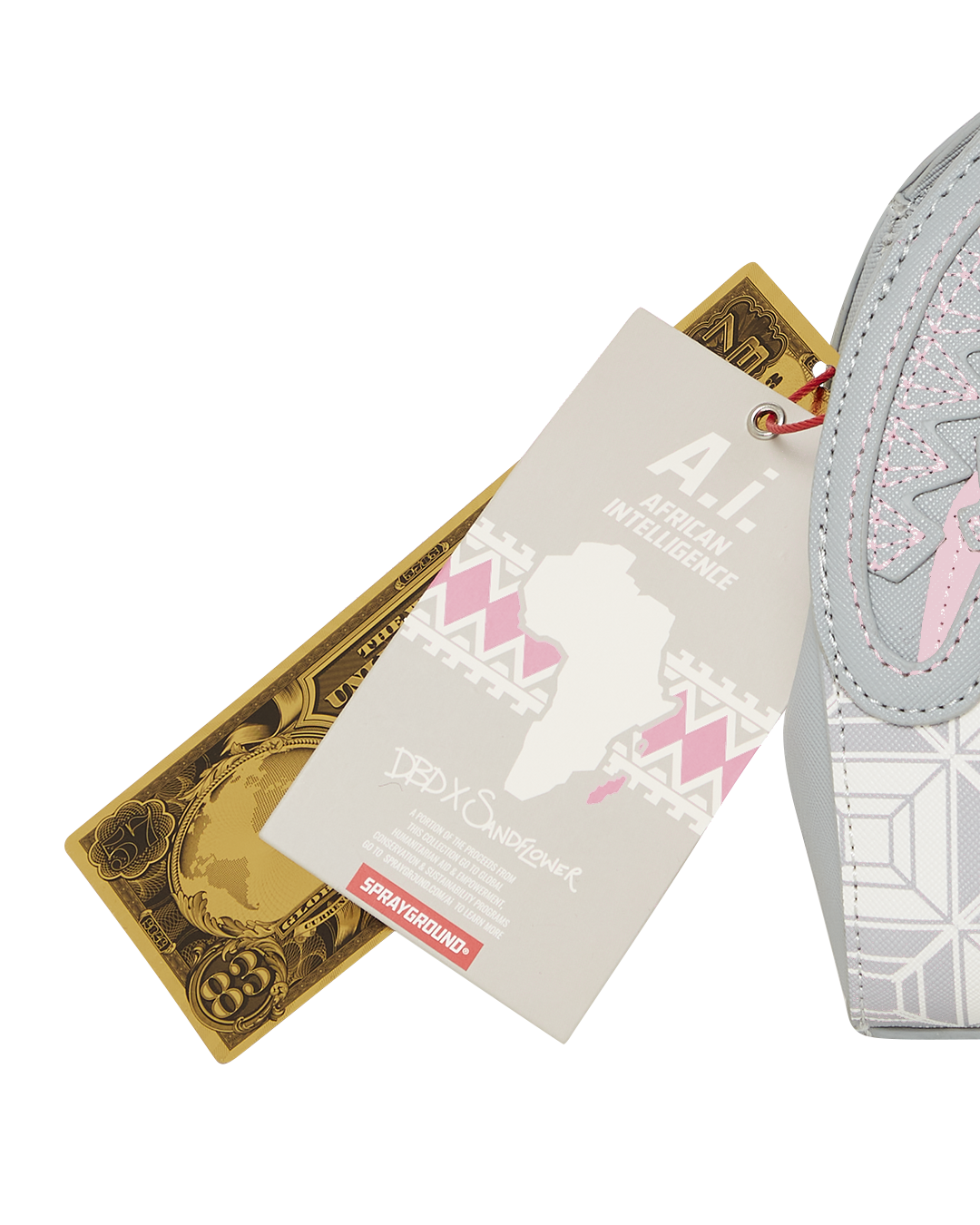AI8 AFRICAN INTELLIGENCE BOOKED BUSY SHARK HANDBAG - Image 15