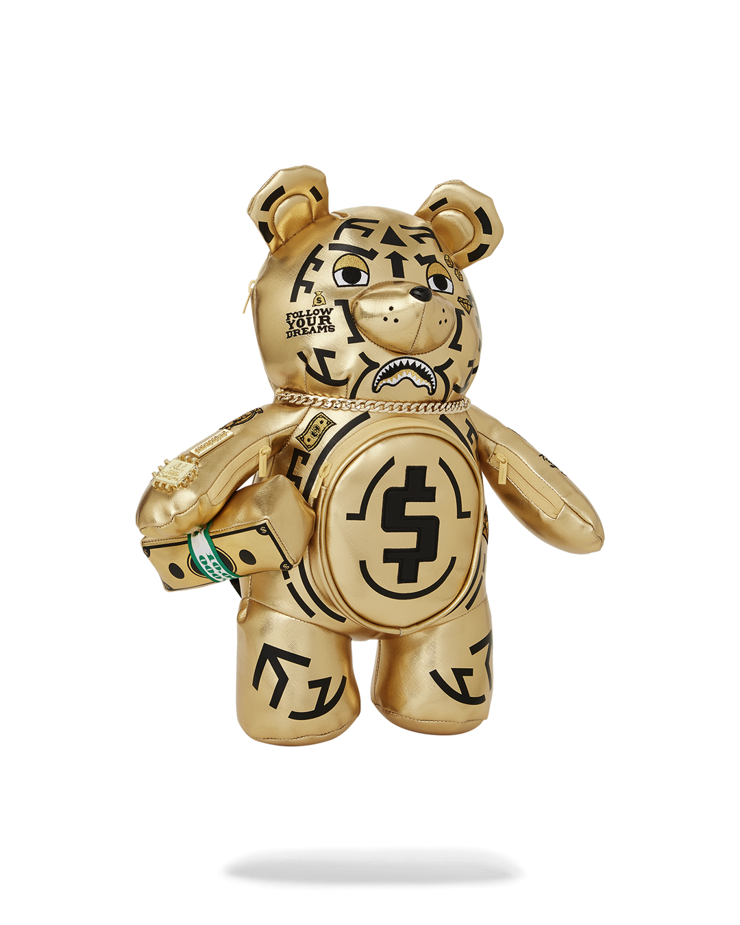 AI8 AFRICAN INTELLIGENCE PATH TO THE FUTURE II MEDIUM MONEYBEAR TEDDYBEAR BACKPACK - Image 3