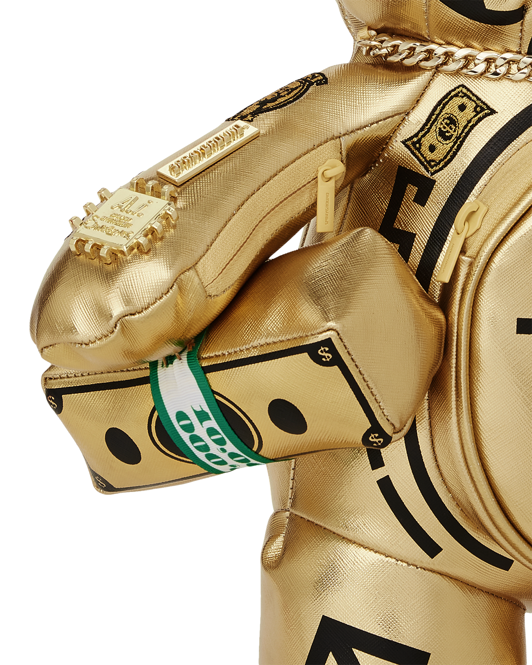 AI8 AFRICAN INTELLIGENCE PATH TO THE FUTURE II MEDIUM MONEYBEAR TEDDYBEAR BACKPACK - Image 12