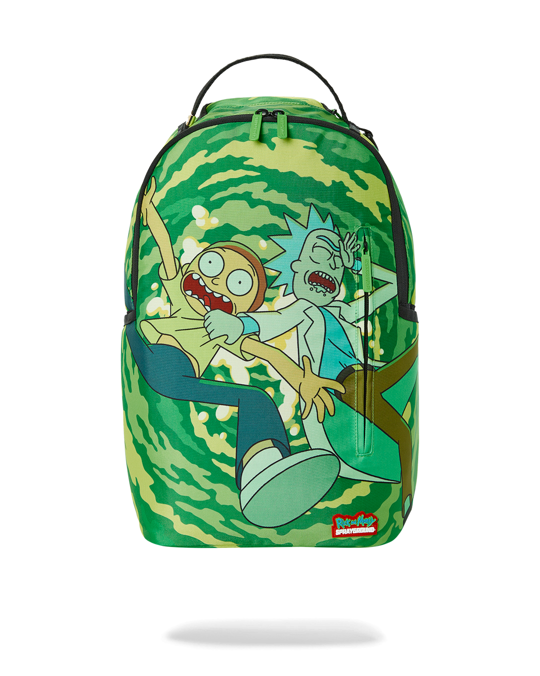 RICK MORTY PORTAL SHARK BACKPACK