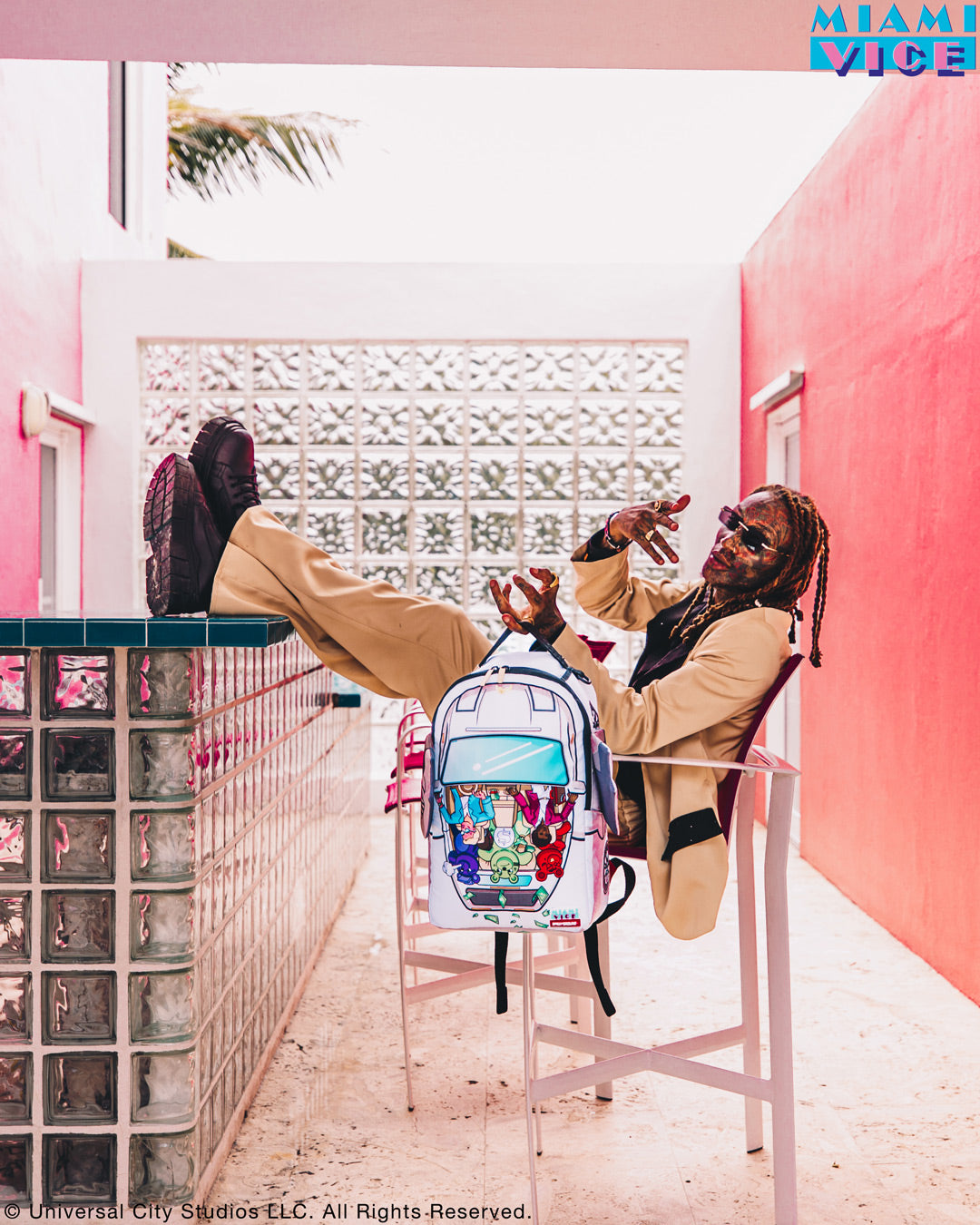 MIAMI VICE WINGS UP BACKPACK DLXV - Image 4