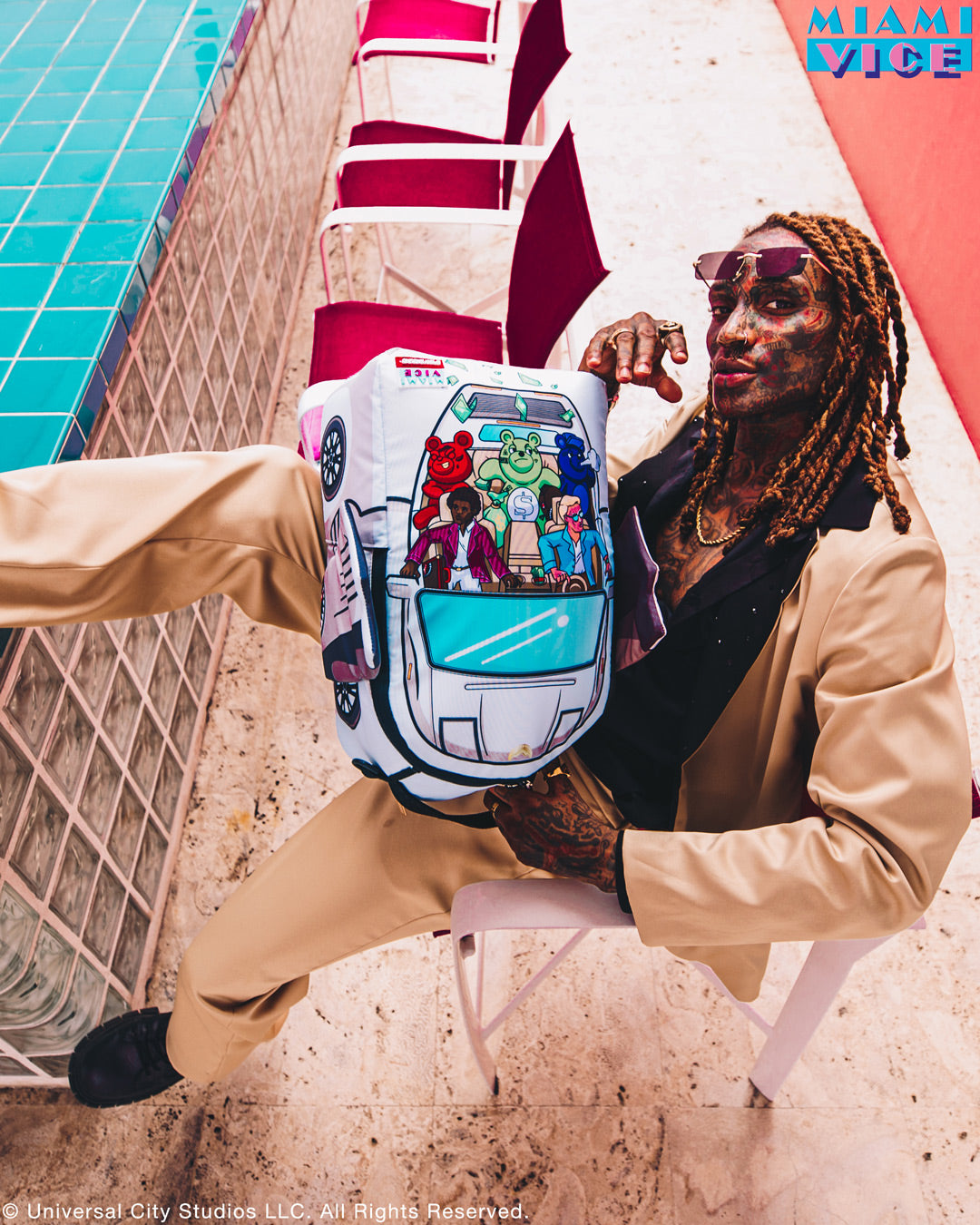 MIAMI VICE WINGS UP BACKPACK DLXV - Image 6