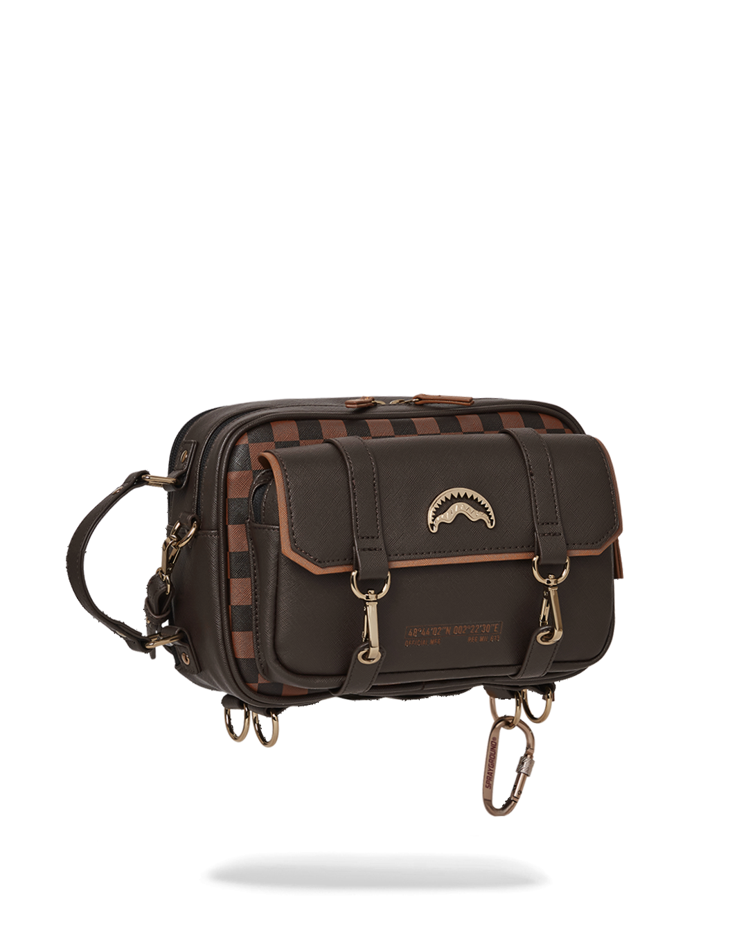 CHECKMATE ROYALE MESSENGER BRICK BAG - Image 3
